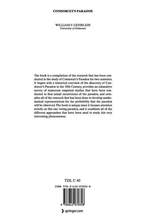 Produktbild: Condorcet's Paradox