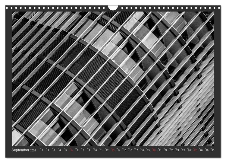 Produktbild: Architektur - Fassaden im Detail 2026 (Wandkalender 2026 DIN A3 quer), CALVENDO Monatskalender