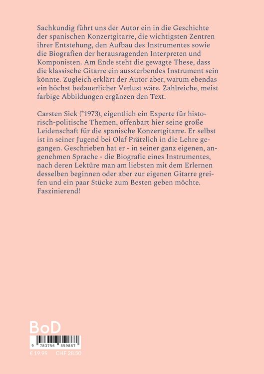 Produktbild: Die spanische Konzertgitarre