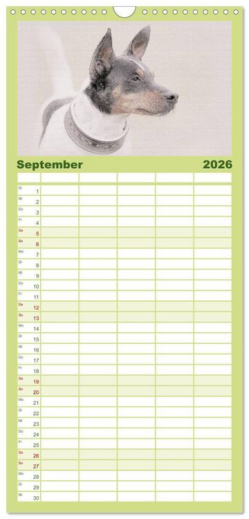 Produktbild: Familienplaner 2026 - Bodeguero Andaluz 2026 mit 5 Spalten (Wandkalender, 21 x 45 cm) CALVENDO