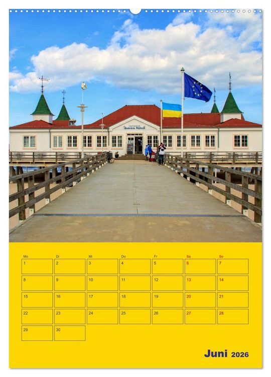 Produktbild: Sehnsucht nach Meer - Ostsee (Wandkalender 2026 DIN A2 hoch), CALVENDO Monatskalender