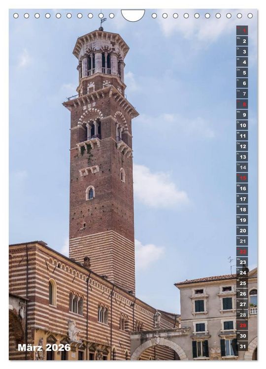 Produktbild: VERONA Bildsch&ouml;ne Altstadt (Wandkalender 2026 DIN A4 hoch), CALVENDO Monatskalender