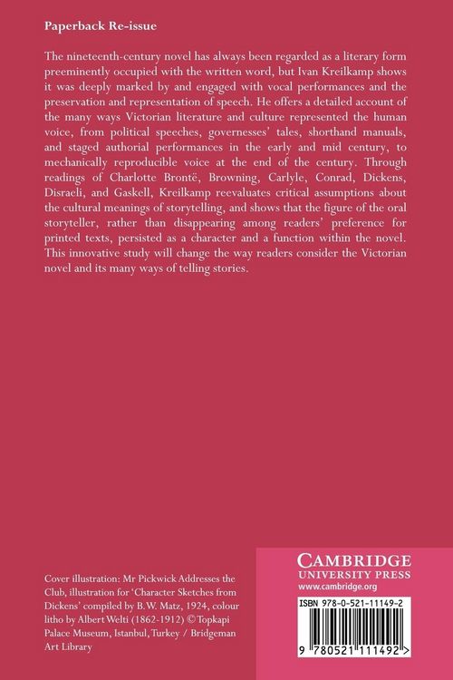 Produktbild: Voice and the Victorian Storyteller