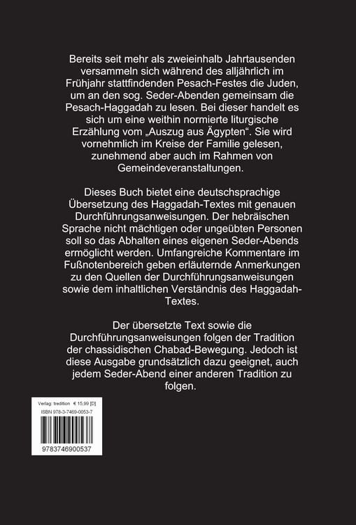 Produktbild: Pesach-Haggadah