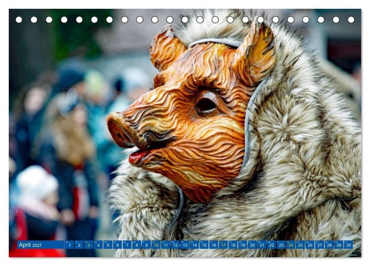 Produktbild: Karlsruher Fastnacht (Tischkalender 2027 DIN A5 quer), CALVENDO Monatskalender