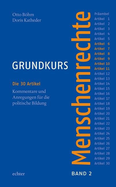 Produktbild: Grundkurs Menschenrechte / Grundkurs Menschenrechte - Band 2