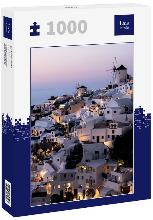 Produktbild: Lais Puzzle Santorini 1000 Teile