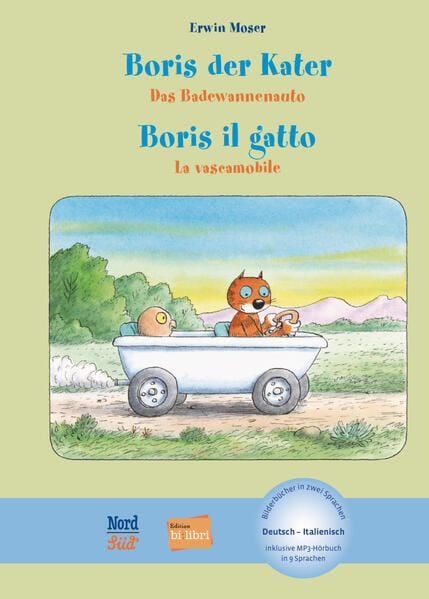 Produktbild: Boris der Kater &ndash; Das Badewannenauto (Deutsch-Italienisch)