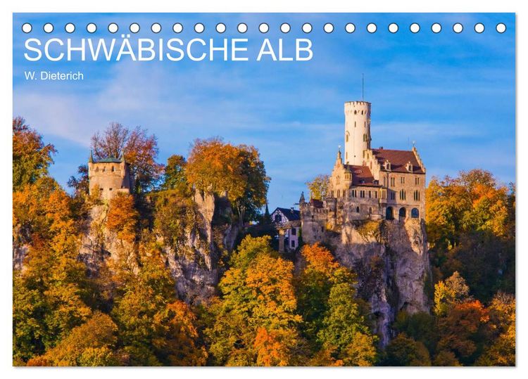 Produktbild: SCHW&Auml;BISCHE ALB W.Dieterich (Tischkalender 2026 DIN A5 quer), CALVENDO Monatskalender