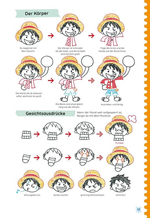 Produktbild: One Piece Kritzelkurs