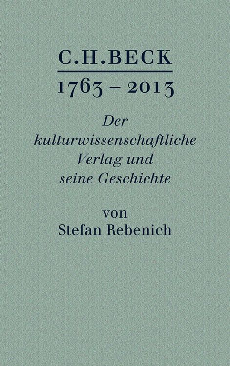 Produktbild: C.H. BECK 1763 - 2013