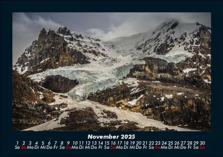 Produktbild: Bergige Welten 2025 Fotokalender DIN A5
