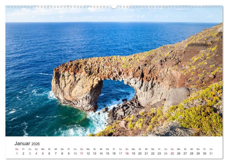Produktbild: Liparische Inseln - Vulkane im Mittelmeer (Wandkalender 2026 DIN A2 quer), CALVENDO Monatskalender