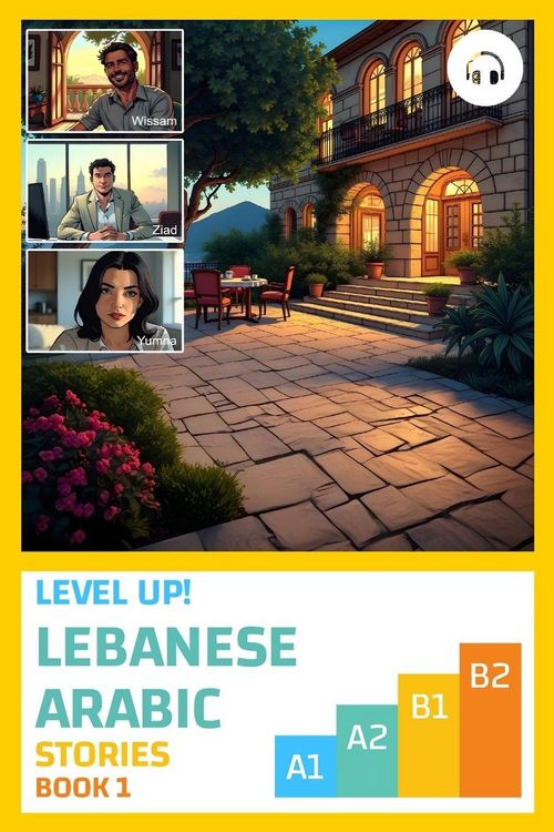 Produktbild: Level Up! Lebanese Arabic Stories (Book 1)