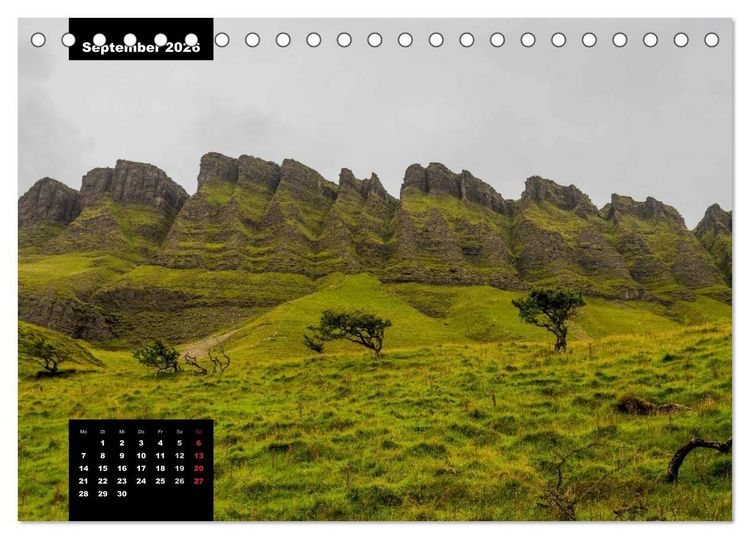 Produktbild: Irland - Galway, Sligo und die Westk&uuml;ste (Tischkalender 2026 DIN A5 quer), CALVENDO Monatskalender