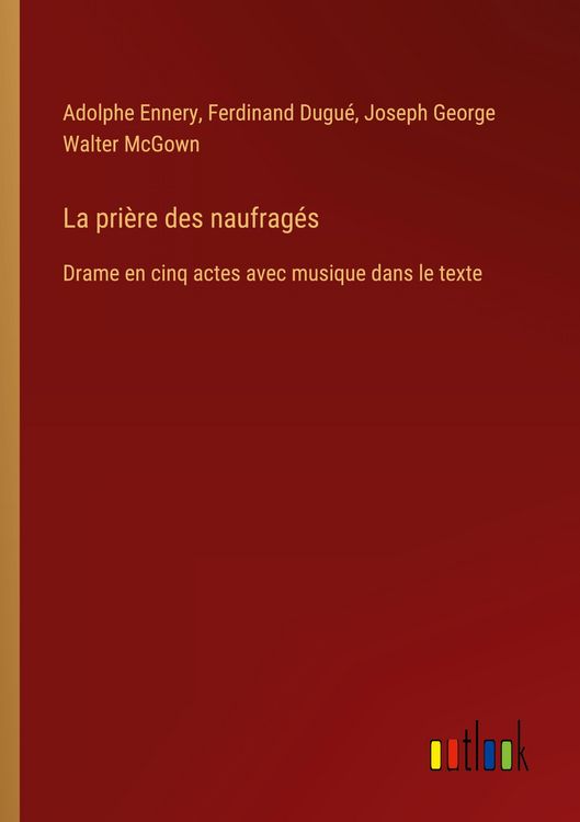 Produktbild: La pri&egrave;re des naufrag&eacute;s