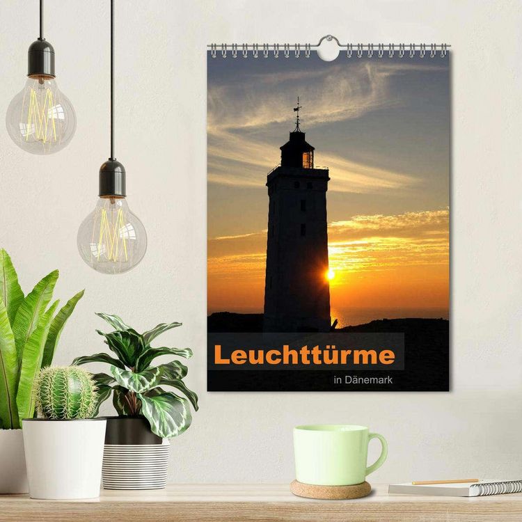 Produktbild: Leuchtt&uuml;rme in D&auml;nemark (Wandkalender 2026 DIN A4 hoch), CALVENDO Monatskalender