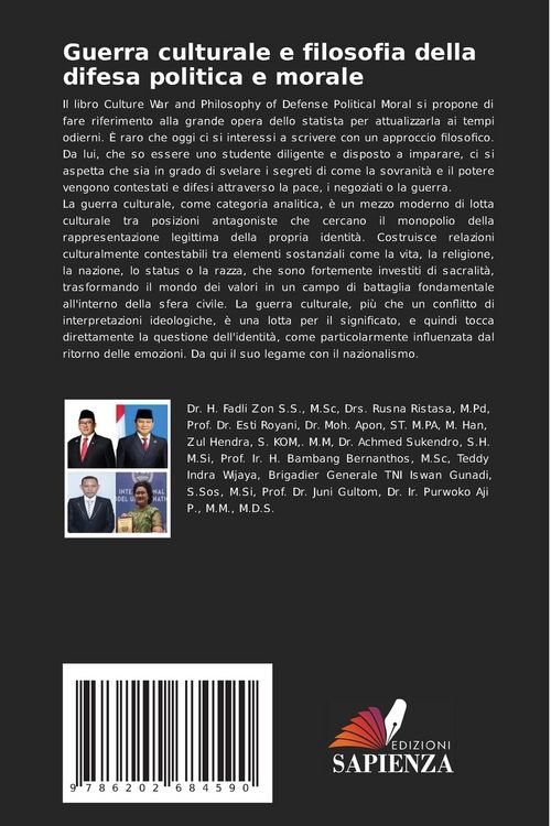 Produktbild: Guerra culturale e filosofia della difesa politica e morale