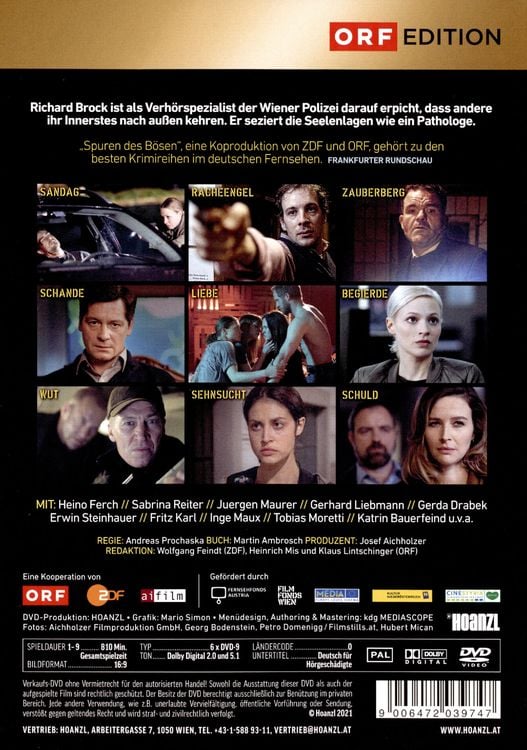 Produktbild: Spuren des B&ouml;sen - Gesamtausgabe - Alle 9 Folgen in einer Box [6 DVDs]