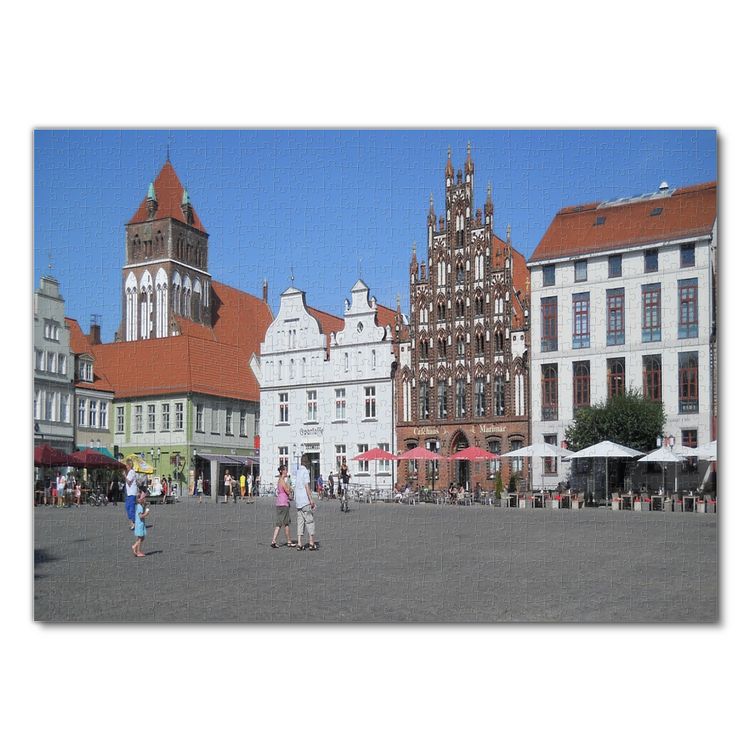 Produktbild: Lais Puzzle Greifswald 1000 Teile