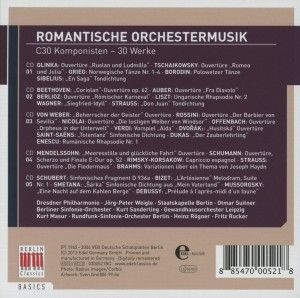 Produktbild: Romantische Orchestermusik-30 Komponisten/30 Werke