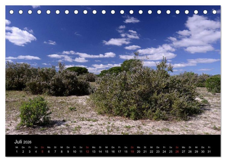 Produktbild: Spanien (Tischkalender 2026 DIN A5 quer), CALVENDO Monatskalender