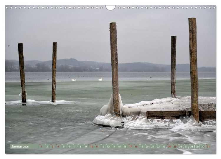 Produktbild: Zauberhafter Westlicher Bodensee (Wandkalender 2026 DIN A3 quer), CALVENDO Monatskalender