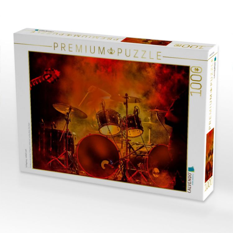 Produktbild: CALVENDO Puzzle Schlagzeug - einfach cool | 1000 Teile Lege-Gr&ouml;&szlig;e 64x48cm Foto-Puzzle f&uuml;r gl&uuml;ckliche Stunden