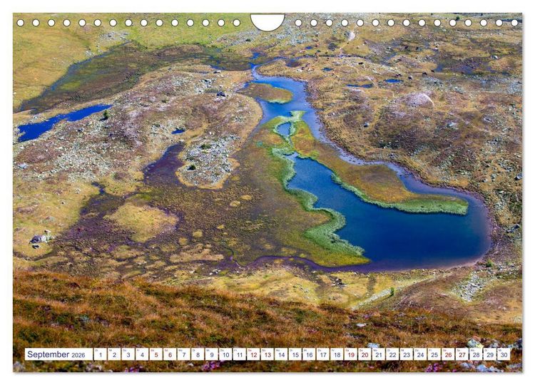 Produktbild: Sch&ouml;ne Lungauer Bergseen (Wandkalender 2026 DIN A4 quer), CALVENDO Monatskalender