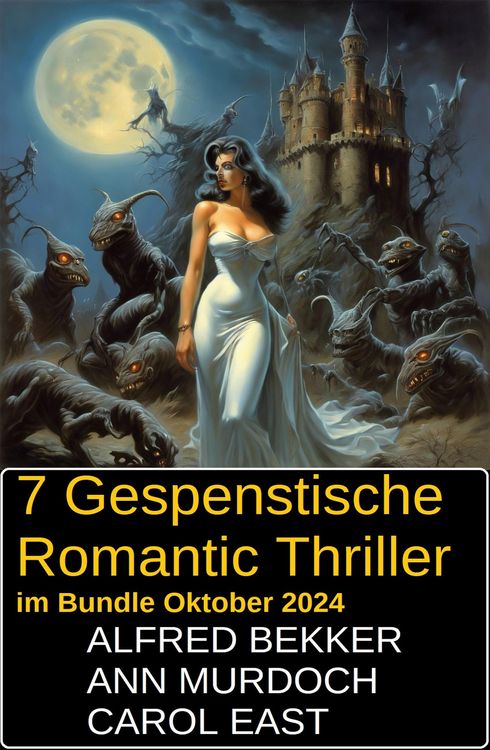 Produktbild: 7 Gespenstische Romantic Thriller im Bundle Oktober 2024