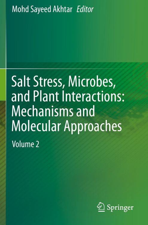 Produktbild: Salt Stress, Microbes, and Plant Interactions: Mechanisms and Molecular Approaches