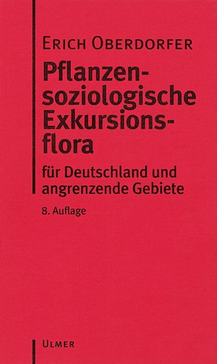 Produktbild: Pflanzensoziologische Exkursionsflora