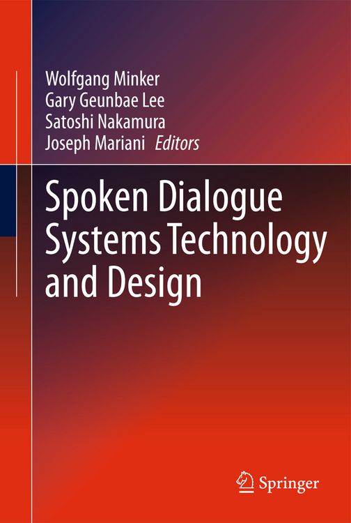 Produktbild: Spoken Dialogue Systems Technology and Design