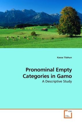 Produktbild: Tilahun, K: Pronominal Empty Categories in Gamo