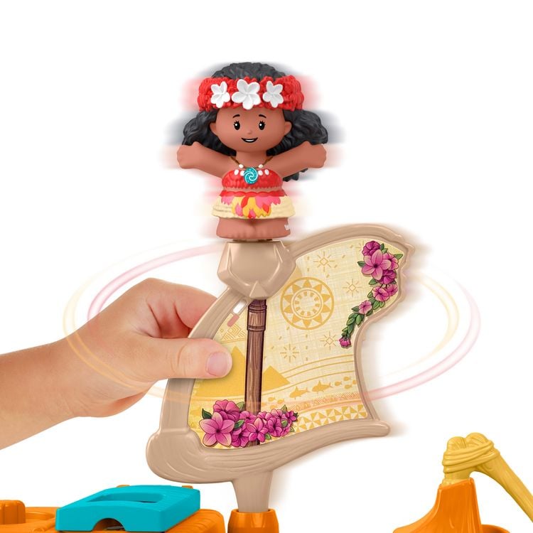 Produktbild: Fisher-Price Little People Vaiana und Mauis Kanu