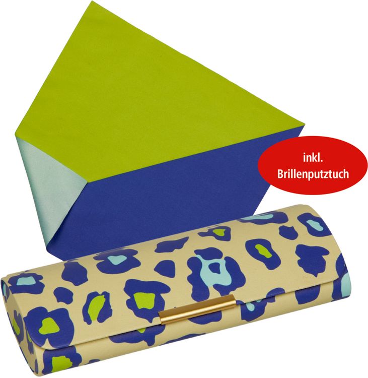 Produktbild: Brillenetui mit Putztuch - Leo