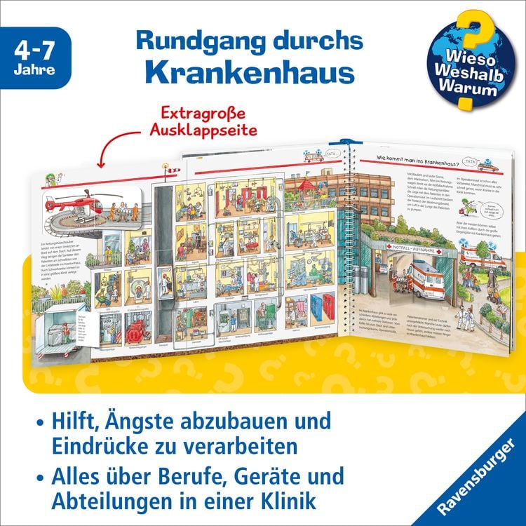 Produktbild: Wieso? Weshalb? Warum? Band 53 - Was passiert im Krankenhaus?