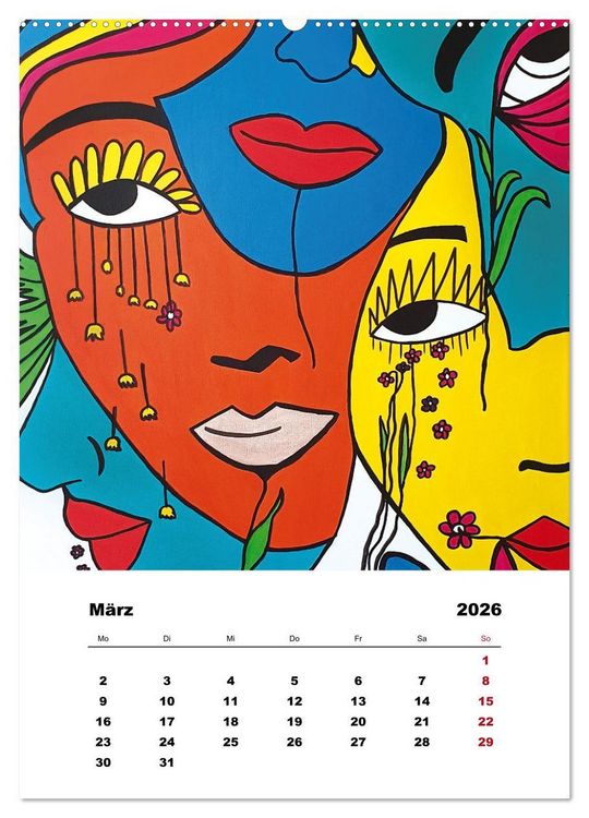 Produktbild: Pop Art - Atelier Zippo (hochwertiger Premium Wandkalender 2026 DIN A2 hoch), Kunstdruck in Hochglanz