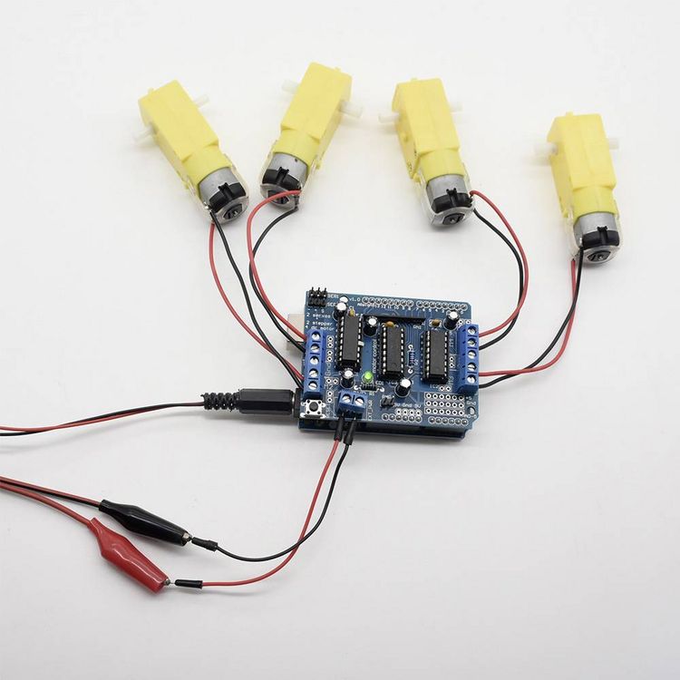 Produktbild: TRU COMPONENTS TC-9072484 Motortreiber 1 St. Passend f&uuml;r (Entwicklungskits): Arduino