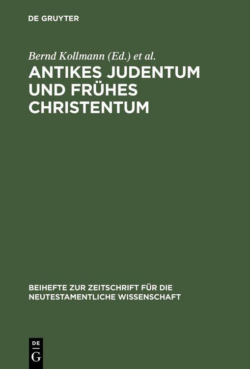 Produktbild: Antikes Judentum und Fr&uuml;hes Christentum