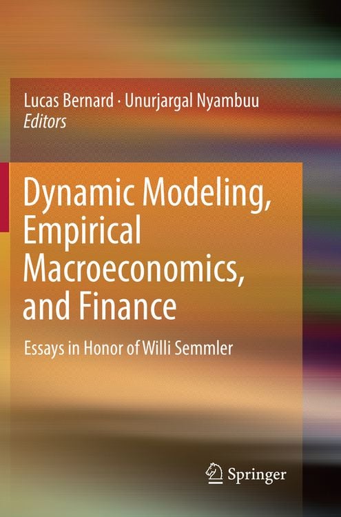 Produktbild: Dynamic Modeling, Empirical Macroeconomics, and Finance
