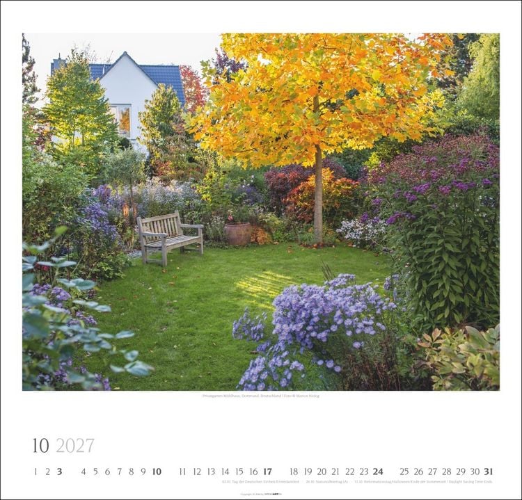 Produktbild: Gartentr&auml;ume Kalender 2027