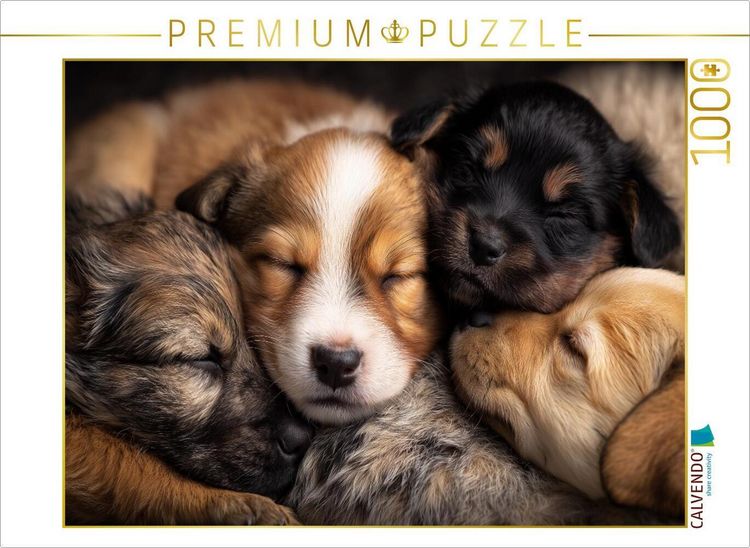 Produktbild: CALVENDO Puzzle Sanfte Seelen in pelzigem Gewand | 1000 Teile Lege-Gr&ouml;&szlig;e 64x48cm Foto-Puzzle f&uuml;r gl&uuml;ckliche Stunden