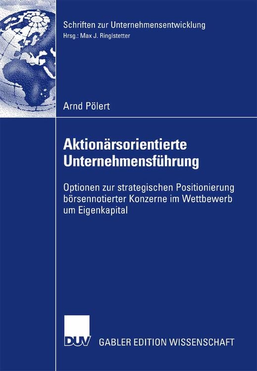 Produktbild: Aktionärsorientierte Unternehmensführung