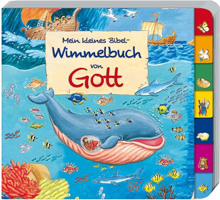 Produktbild: Mein kleines Bibel-Wimmelbuch von Gott