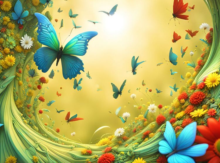 Produktbild: CALVENDO Puzzle Ein Motiv aus dem Kalender Vier Jahreszeiten Fraktale | 2000 Teile Lege-Gr&ouml;&szlig;e 90x67cm Foto-Puzzle f&uuml;r gl&uuml;ckliche Stunden
