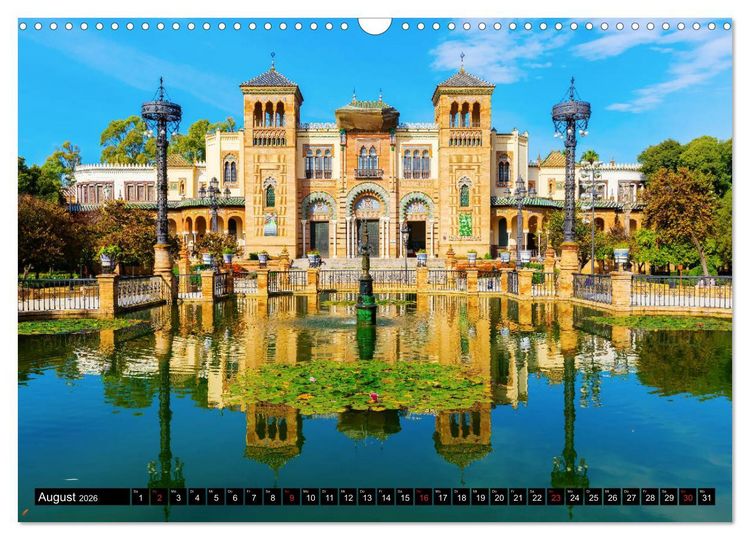 Produktbild: Sevilla - Impressionen aus dem Herzen Andalusiens (Wandkalender 2026 DIN A3 quer), CALVENDO Monatskalender