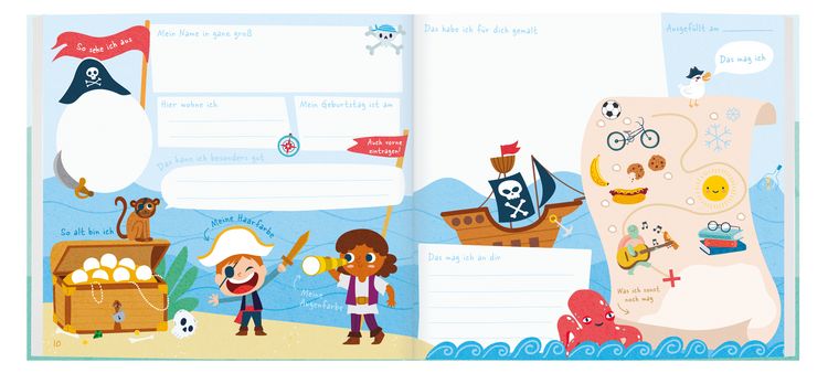 Produktbild: Lernfreunde Freundebuch Kindergarten