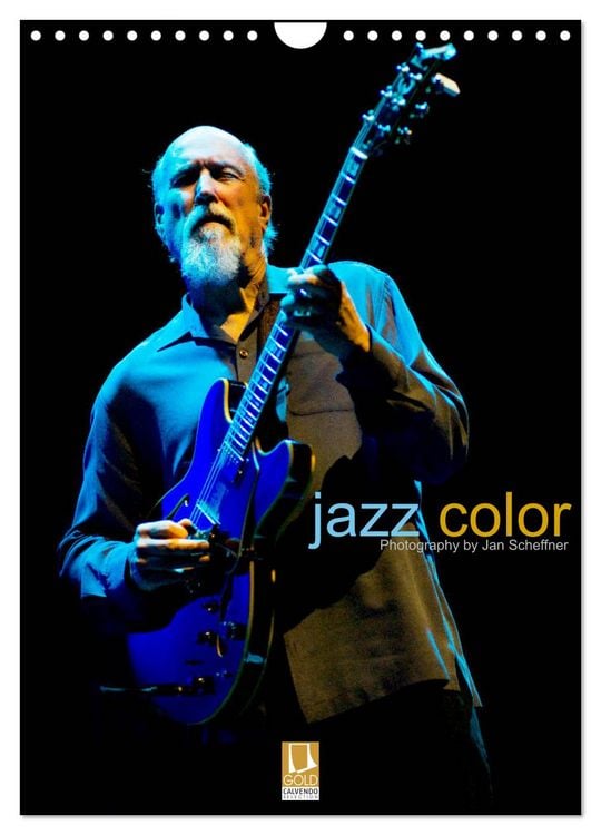 Produktbild: jazz color (Wandkalender 2026 DIN A4 hoch), CALVENDO Monatskalender