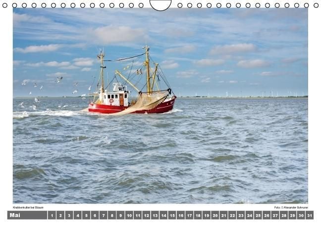 Produktbild: Nordsee - Impressionen einer Landschaft am Meer (Wandkalender immerw&auml;hrend DIN A4 quer)
